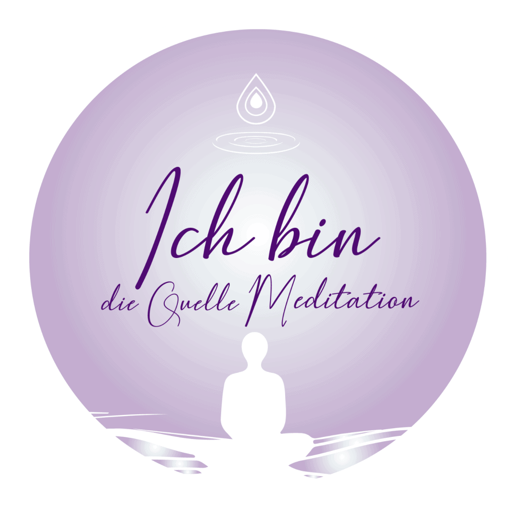 Ich bin die Quelle Meditation Button